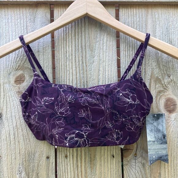 Storia Other - Stori Wunder Light Support Bra- Mulberry Sand Floral Trip
